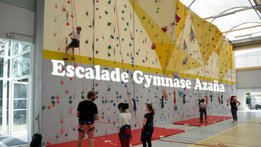 Escalade Gymnase Azaña
