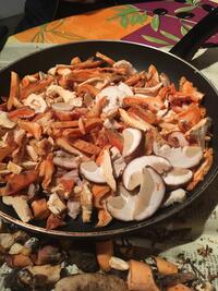 Poêlée forestière Poêlée forestière